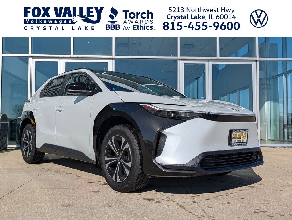 White 2024 Toyota bZ4X XLE AWD SUV / Crossover All-Wheel Drive Automatic