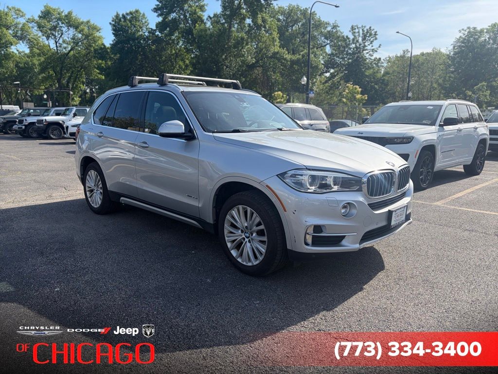 Glacier Silver Metallic 2017 BMW X5 xDrive35i AWD SUV / Crossover All-Wheel Drive 8-Speed Automatic