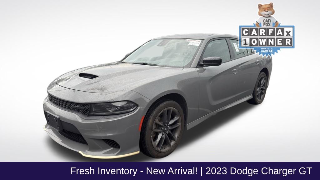 Destroyer Gray Clearcoat 2023 Dodge Charger Sedan All-Wheel Drive 8-Speed Automatic