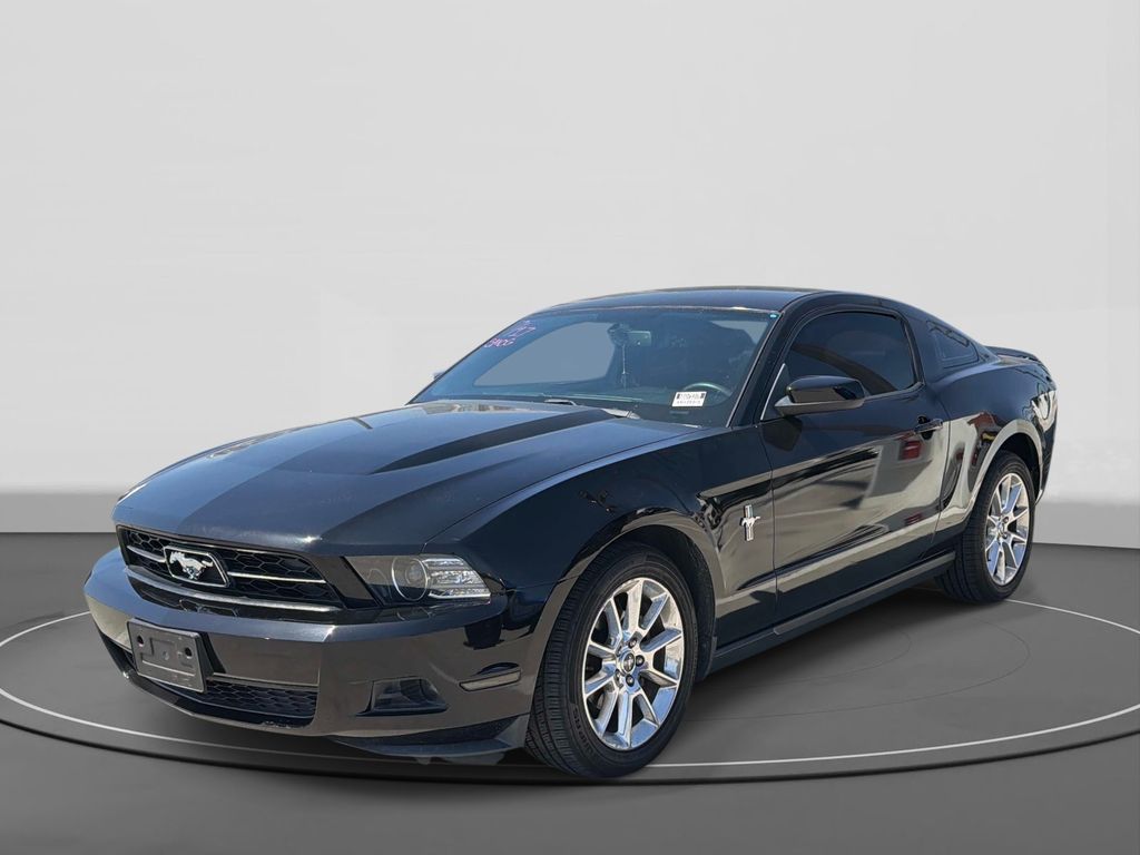 Brilliant Silver Metallic 2010 Ford Mustang Coupe Rear-Wheel Drive 5-Speed Automatic