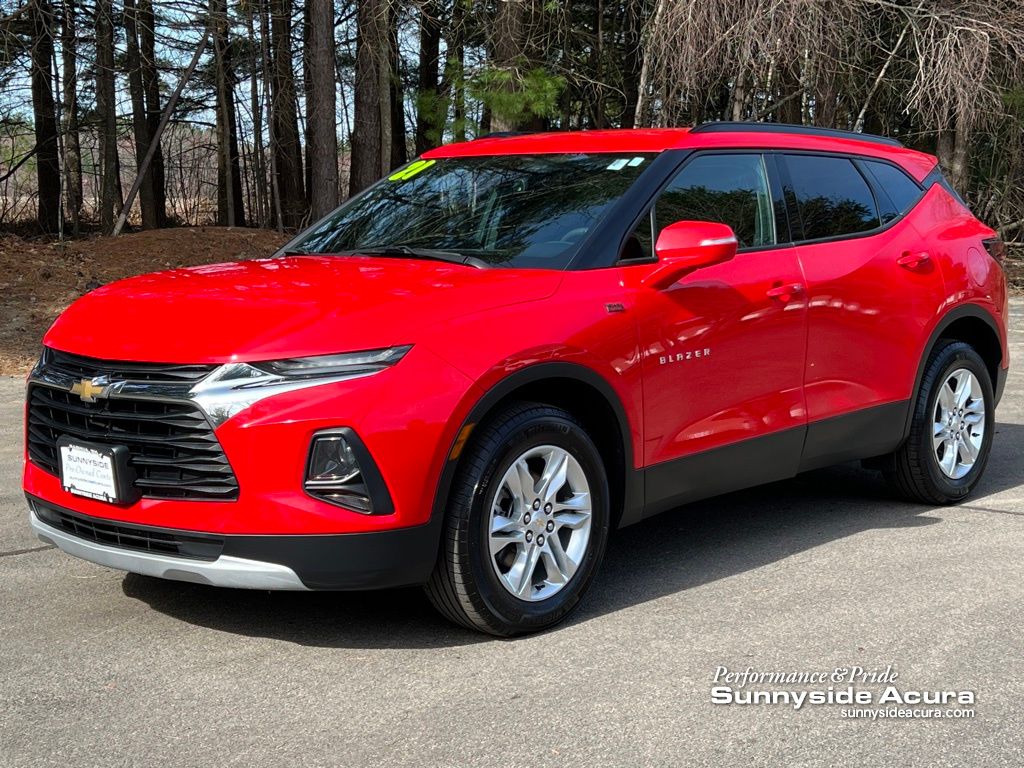 Red Hot 2021 Chevrolet Blazer 2LT AWD SUV / Crossover All-Wheel Drive 9-Speed Automatic