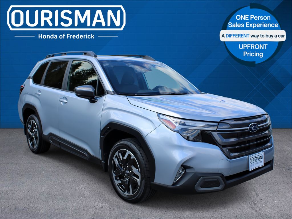 Ice Silver Metallic 2025 Subaru Forester Limited Crossover AWD SUV / Crossover All-Wheel Drive Continuously Variable Transmission