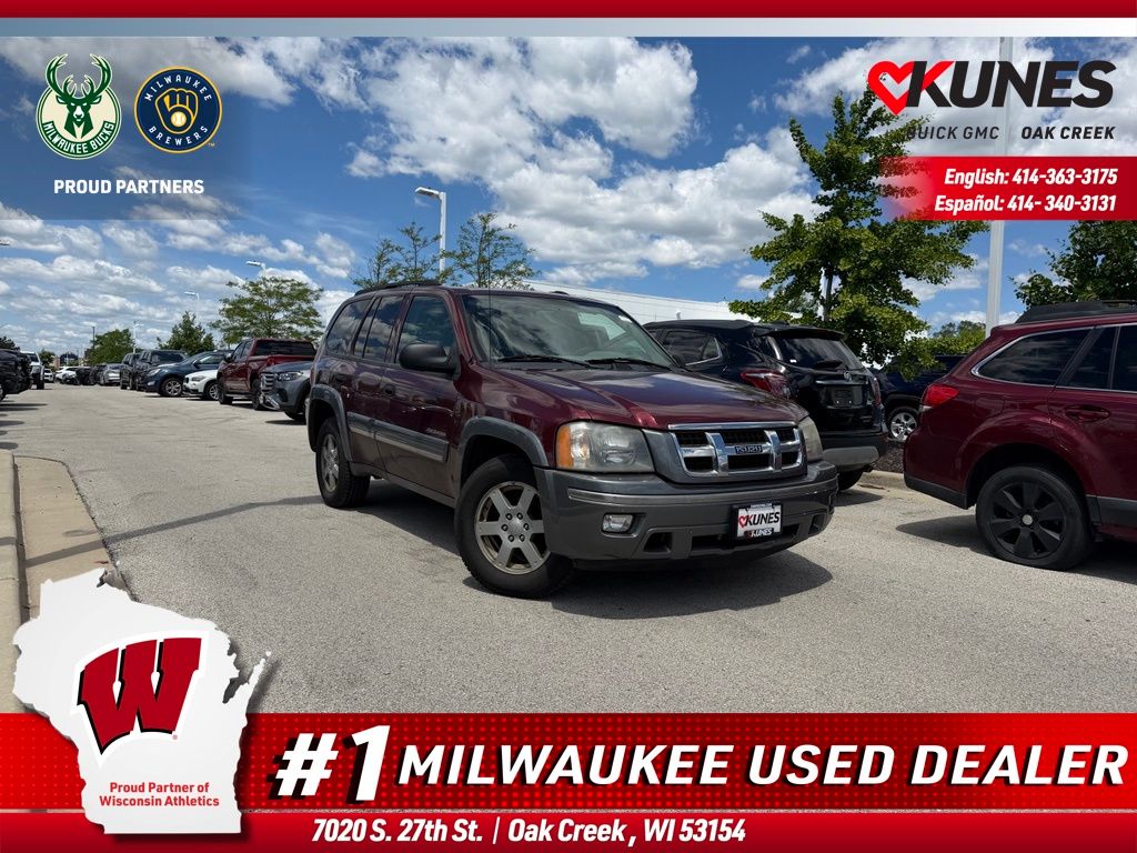 Red 2005 Isuzu Ascender SUV / Crossover Four-Wheel Drive 4-Speed Automatic