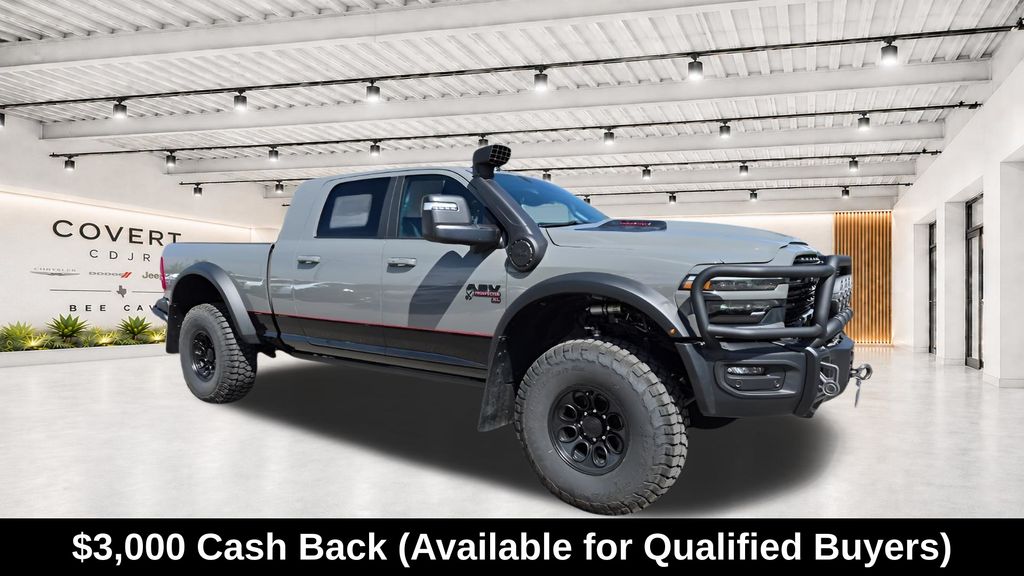 Gray Clearcoat 2026 RAM 3500 Pickup Truck Four-Wheel Drive 8-Speed Automatic
