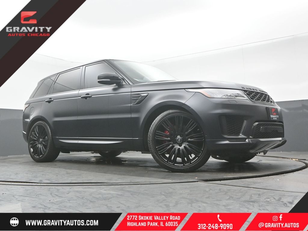 Ligurian Black Metallic 2020 Land Rover Range Rover Sport P525 HSE Dynamic 4WD SUV / Crossover All-Wheel Drive 8-Speed Automatic