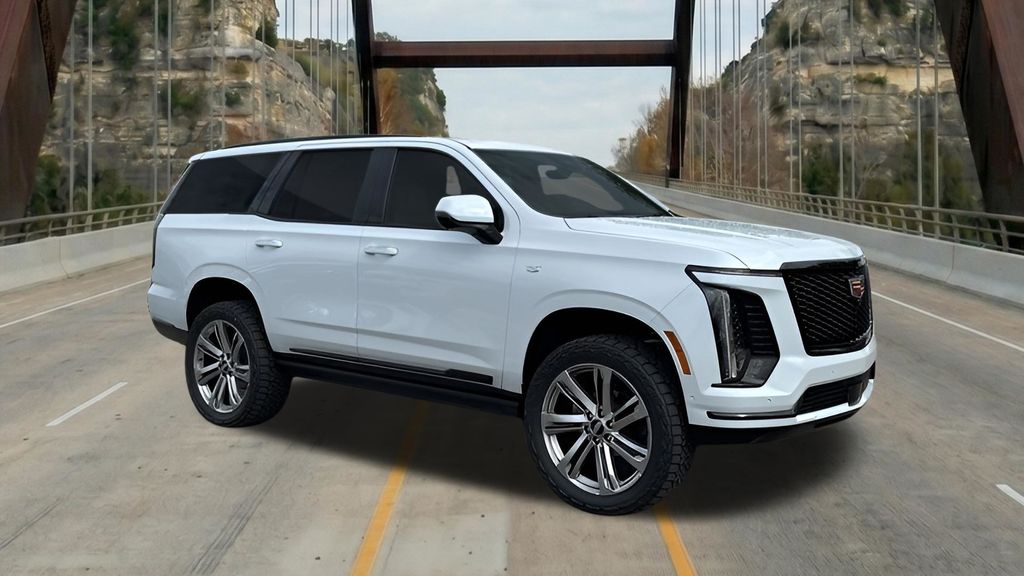 Vibrant White 2026 Cadillac Escalade Platinum Sport 4WD SUV / Crossover Four-Wheel Drive