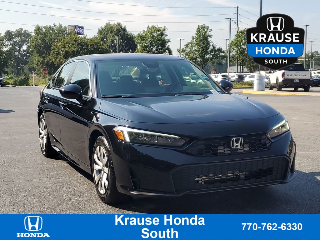 Blue Lagoon Pearl 2026 Honda Civic Sedan Front-Wheel Drive Continuously Variable Transmission