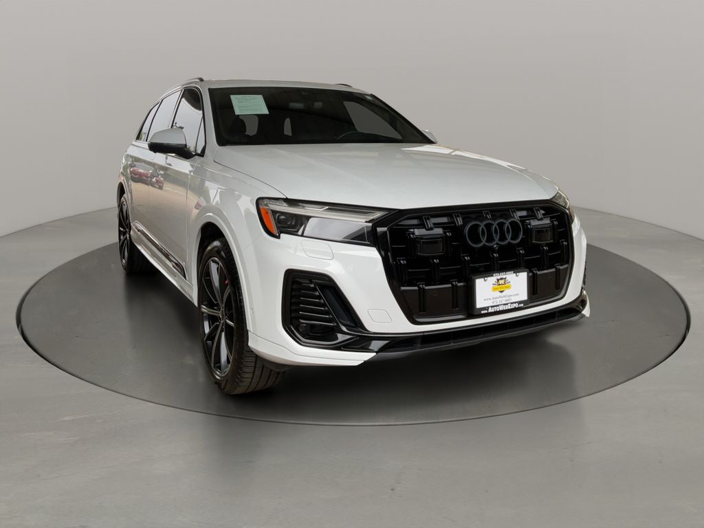 Glacier White Metallic 2025 Audi Q7 SUV / Crossover All-Wheel Drive 8-Speed Automatic