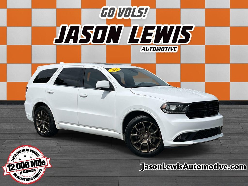 White 2017 Dodge Durango SUV / Crossover Rear-Wheel Drive 8-Speed Automatic