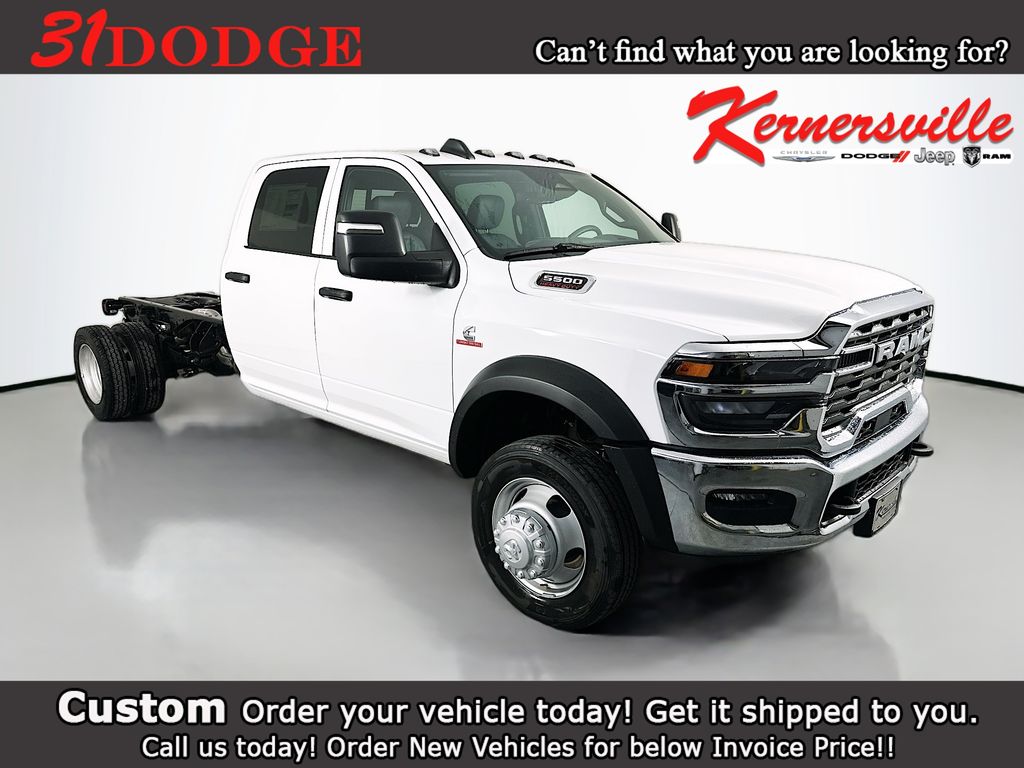 Bright White Clearcoat 2026 RAM 5500 Chassis   Automatic
