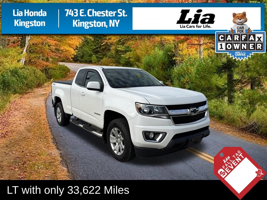 Summit White 2018 Chevrolet Colorado Pickup Truck Four-Wheel Drive 8-Speed Automatic