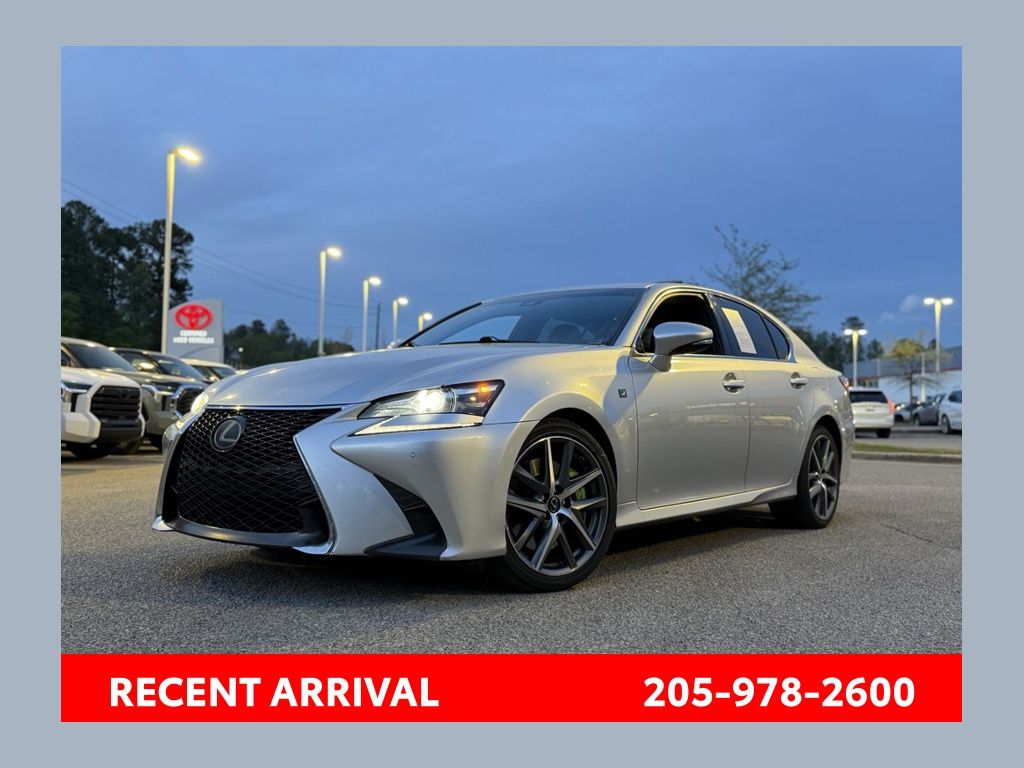 Gray (Liquid Platinum) 2018 Lexus GS 350 F Sport RWD Sedan Rear-Wheel Drive 8-Speed Automatic