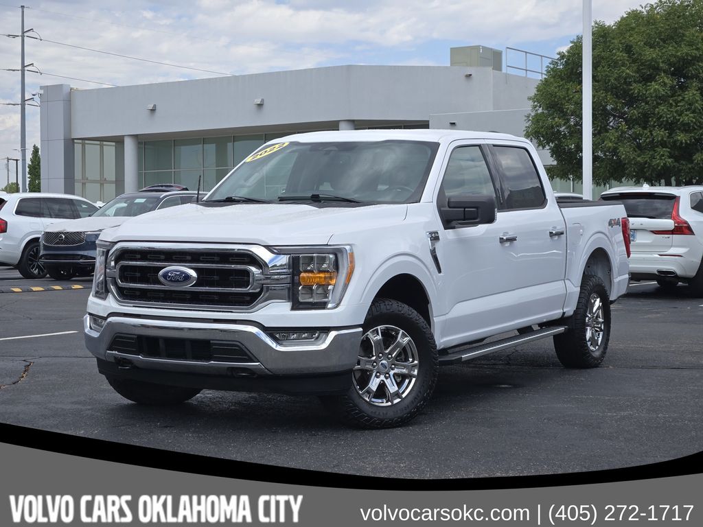 Oxford White 2022 Ford F-150 Pickup Truck Four-Wheel Drive Automatic