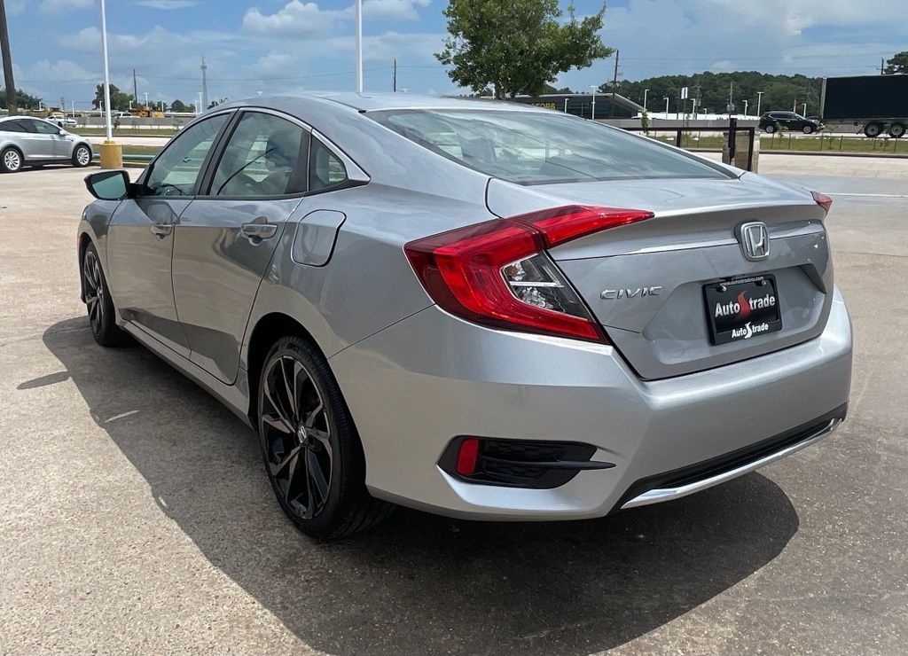 2019 Honda Civic LX Silver at AutoSavvy Houston Northwest