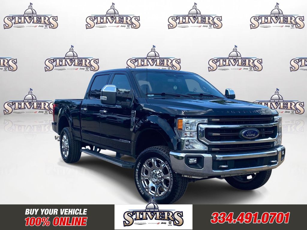 Black Metallic 2022 Ford F-250 Super Duty Pickup Truck Four-Wheel Drive Automatic