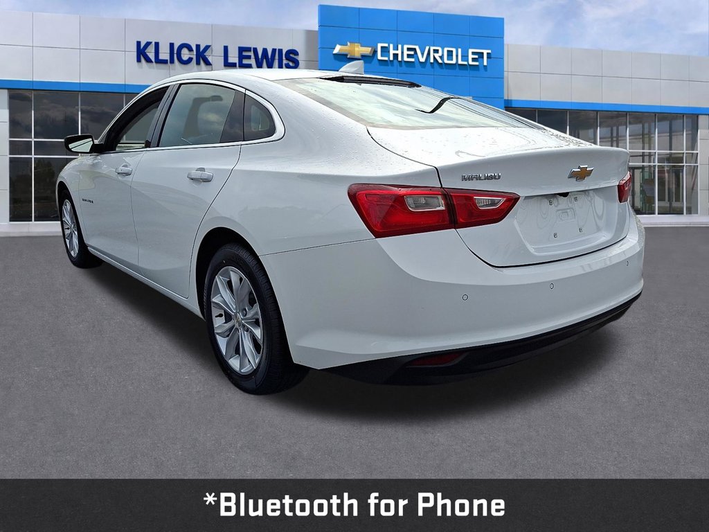 2025 Chevrolet Malibu LT White at Klick Lewis Buick Chevrolet