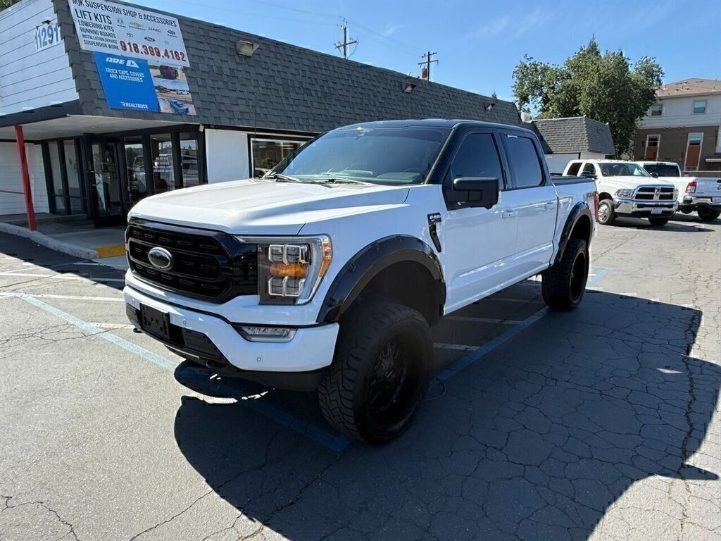 Oxford White 2021 Ford F-150 Pickup Truck Four-Wheel Drive Automatic