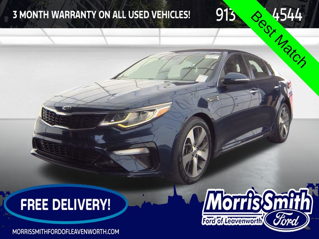Horizon Blue 2019 Kia Optima S FWD Sedan Front-Wheel Drive 6-Speed Automatic