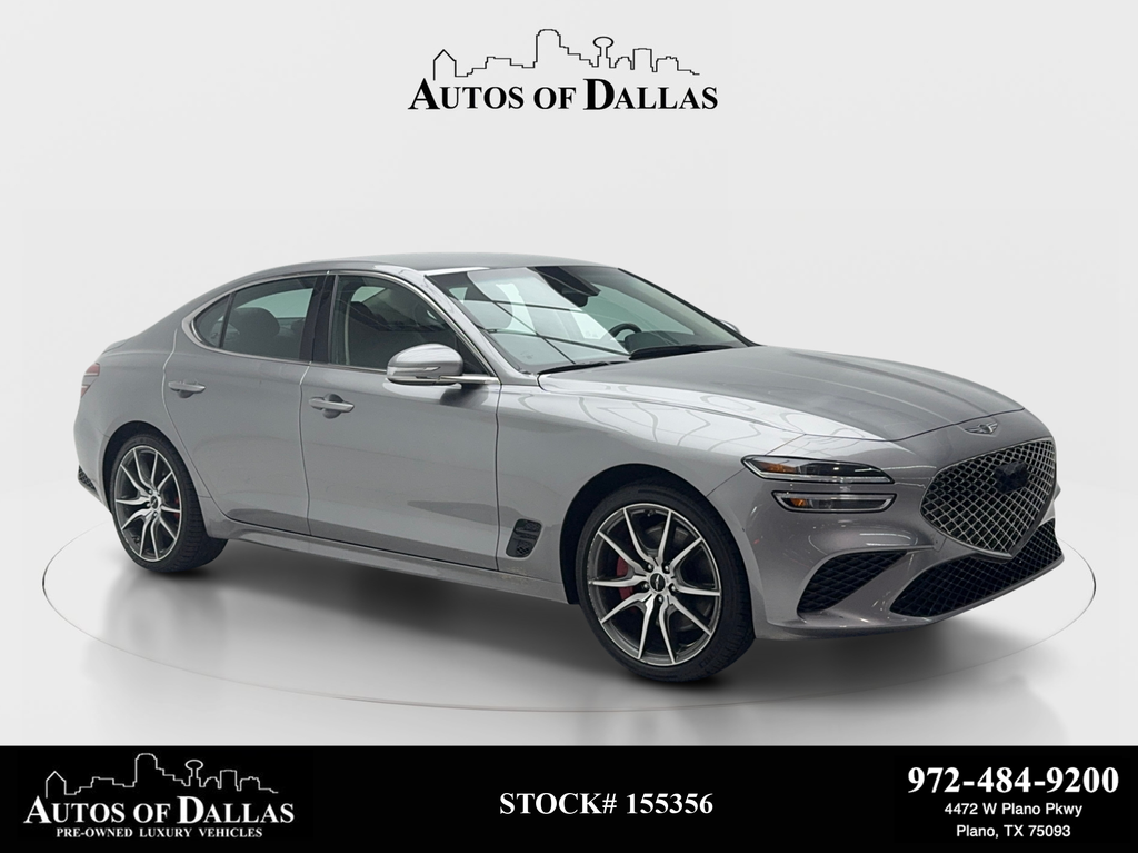 Savile Silver 2025 Genesis G70 Sedan Rear-Wheel Drive 8-Speed Automatic