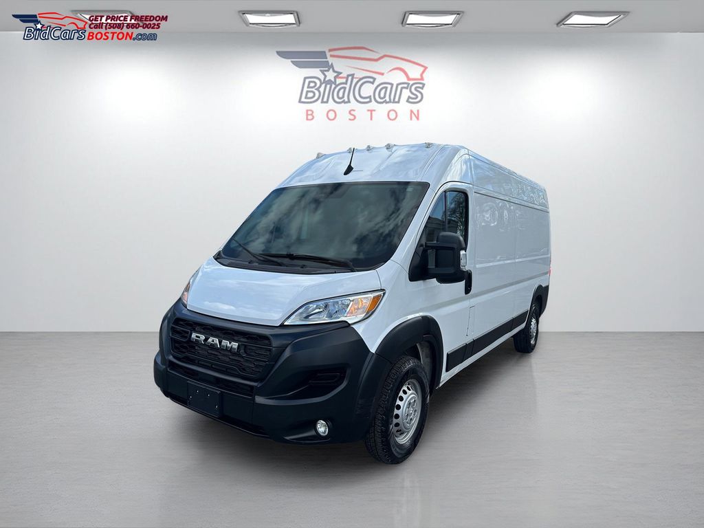 Bright White Clearcoat 2024 RAM ProMaster Van 9-Speed Automatic