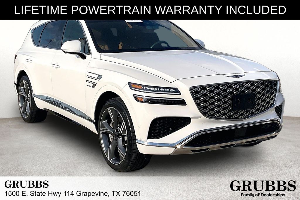 Alta White 2025 Genesis GV80 SUV / Crossover All-Wheel Drive 8-Speed Automatic