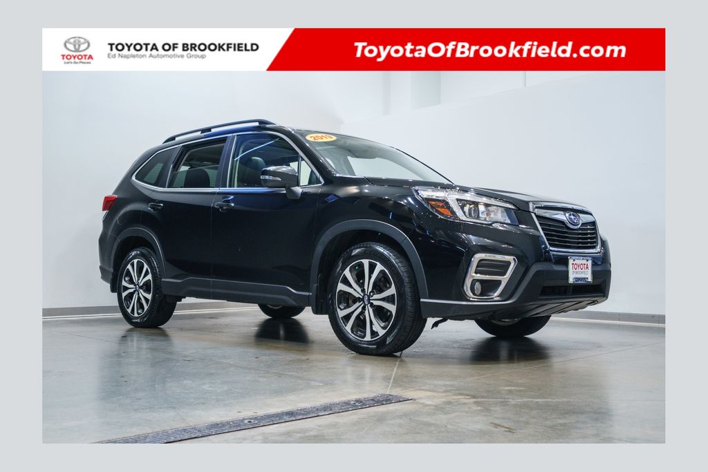 Crystal Black Silica 2019 Subaru Forester 2.5i Limited AWD SUV / Crossover All-Wheel Drive Continuously Variable Transmission