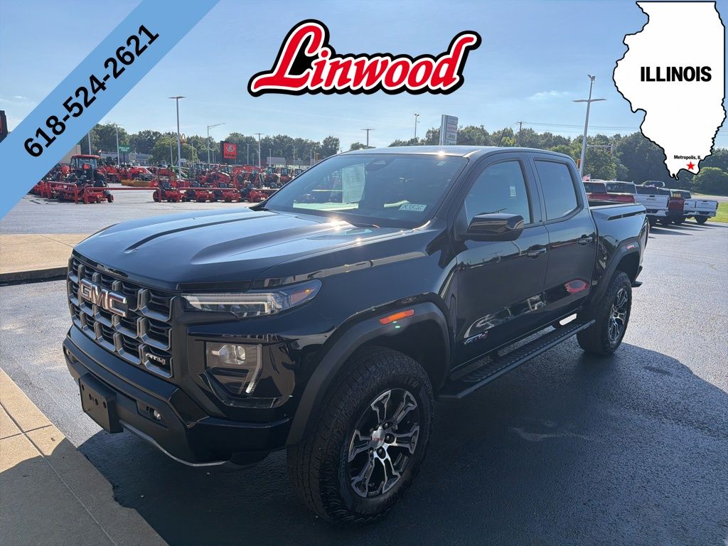 Onyx Black 2025 GMC Canyon Pickup Truck Four-Wheel Drive 8-Speed Automatic