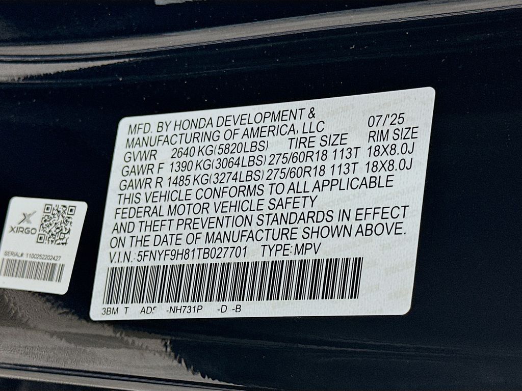Thumbnail: 2026 Honda Passport - 24