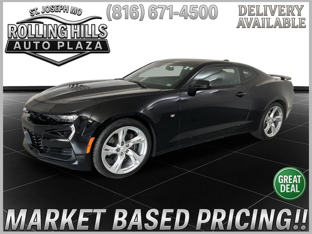 Black 2023 Chevrolet Camaro 2SS Coupe RWD Coupe Rear-Wheel Drive Automatic