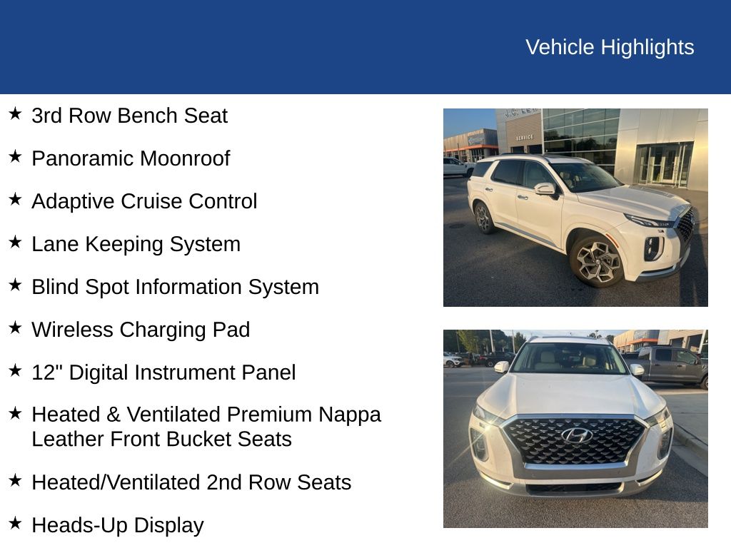 2021 Hyundai PALISADE Calligraphy