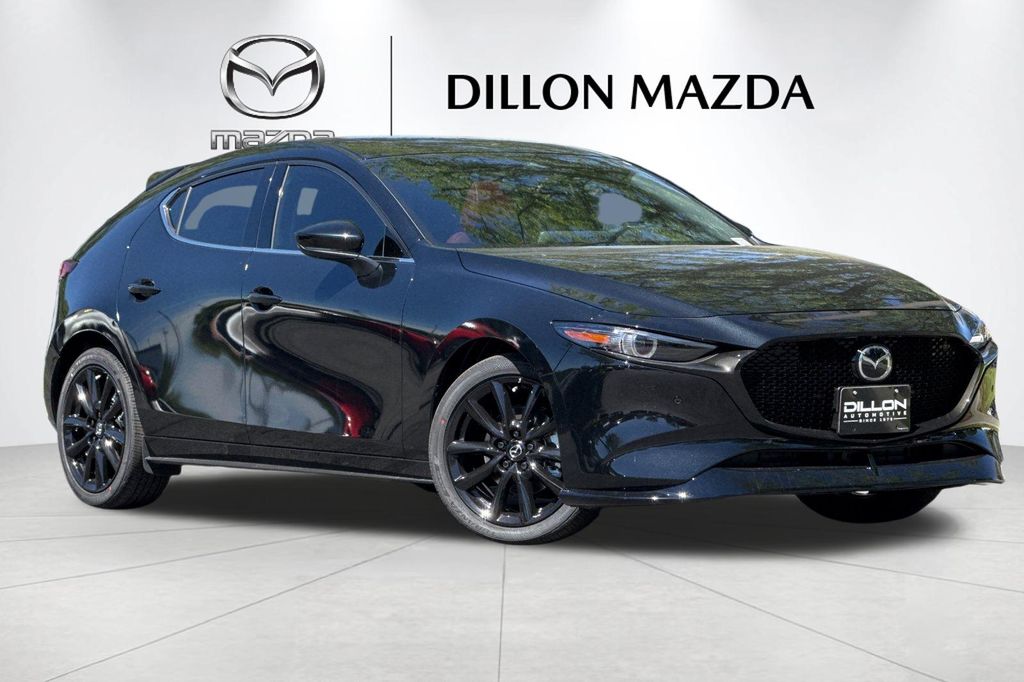 Jet Black Mica 2026 Mazda MAZDA3 2.5 Turbo Premium Plus Hatchback AWD Hatchback All-Wheel Drive 6-Speed Automatic