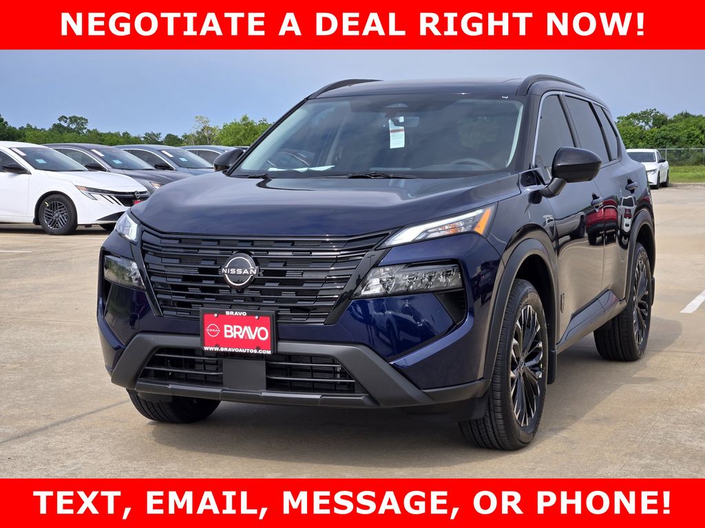 2026 Nissan Rogue Dark Armor Blue at Bravo Nissan