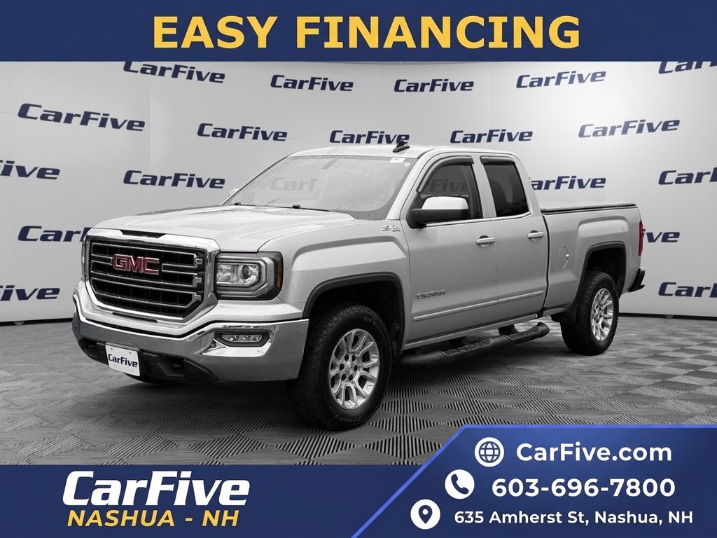 Quicksilver Metallic 2018 GMC Sierra 1500 Pickup Truck Four-Wheel Drive 6-Speed Automatic Overdrive