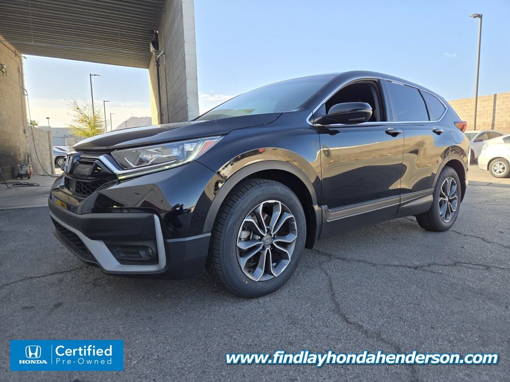 Certified 2022 Honda CR-V EX-L with VIN 7FARW1H83NE009472 for sale in Henderson, NV