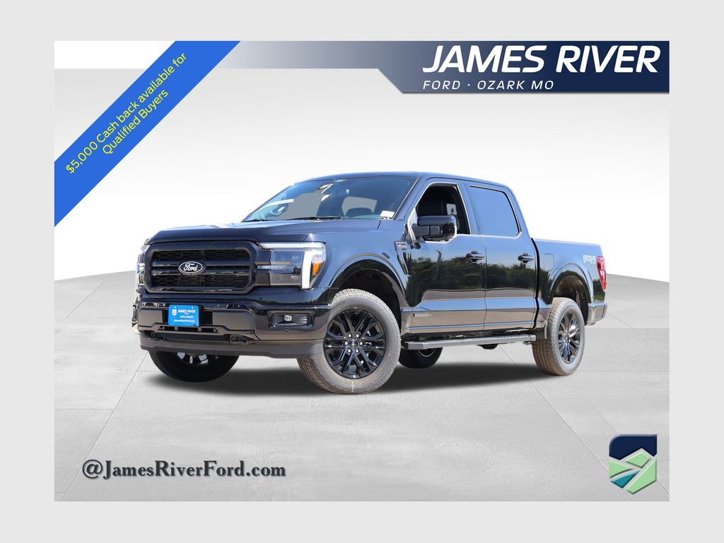 Agate Black Metallic 2026 Ford F-150 Pickup Truck Four-Wheel Drive Automatic
