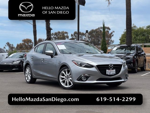 Liquid Silver Metallic 2014 Mazda MAZDA3 Sedan 6-Speed Automatic