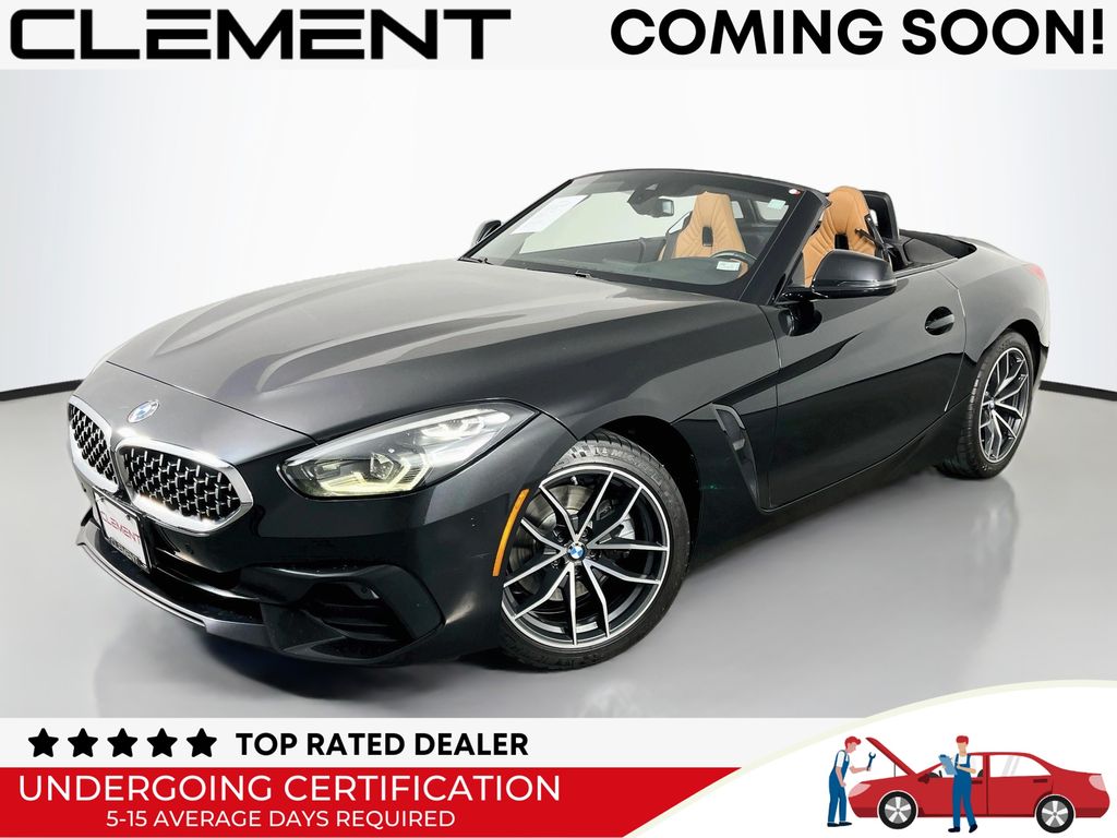 Black Sapphire Metallic 2021 BMW Z4 Convertible Rear-Wheel Drive 8-Speed Automatic