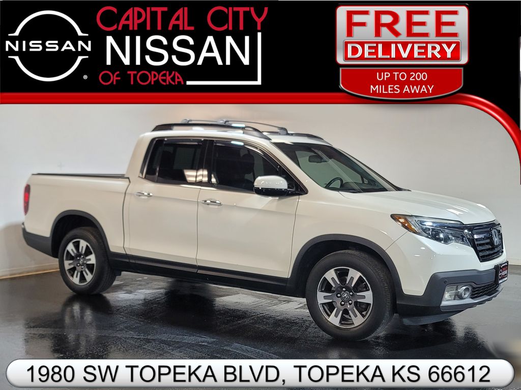 White Diamond Pearl 2019 Honda Ridgeline RTL-E AWD Pickup Truck All-Wheel Drive 6-Speed Automatic