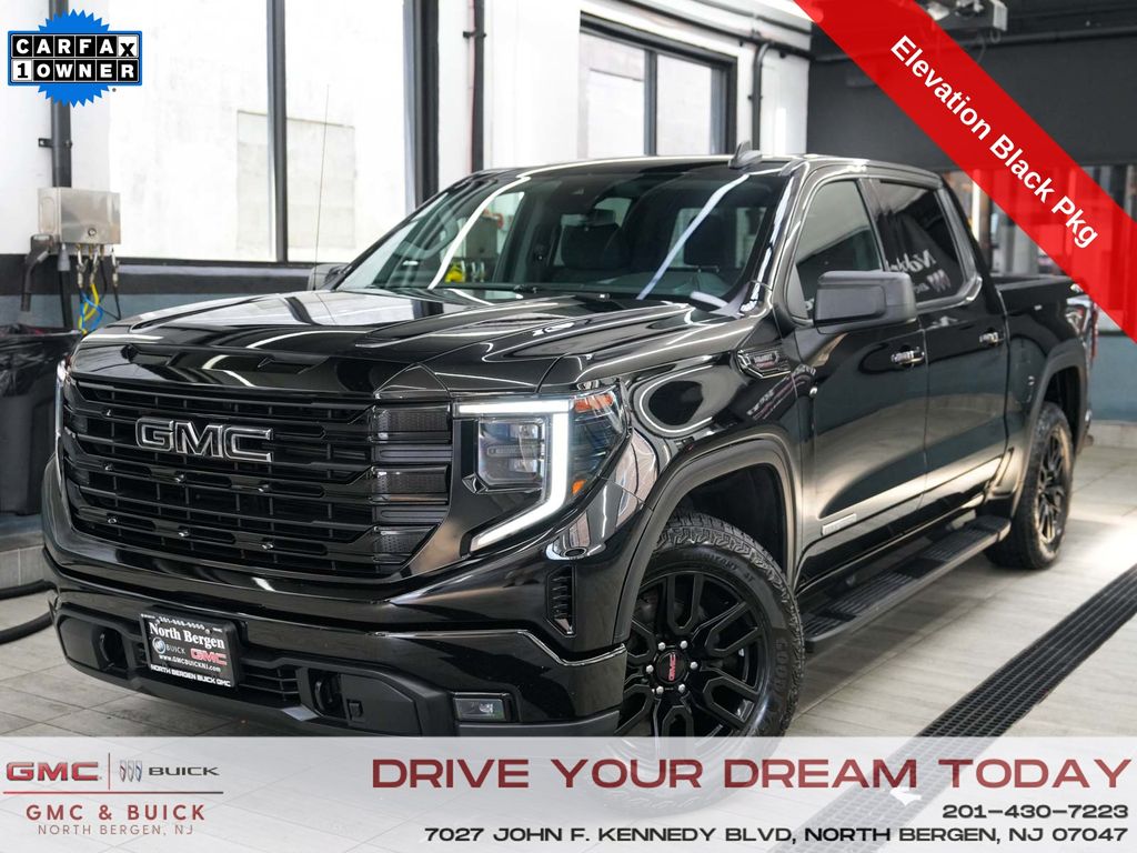 Onyx Black 2023 GMC Sierra 1500 Pickup Truck Four-Wheel Drive Automatic