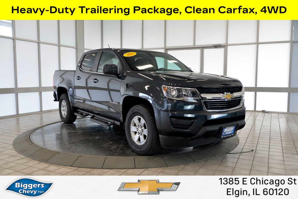 2018 Chevrolet Colorado Work Truck Crew Cab 4WD