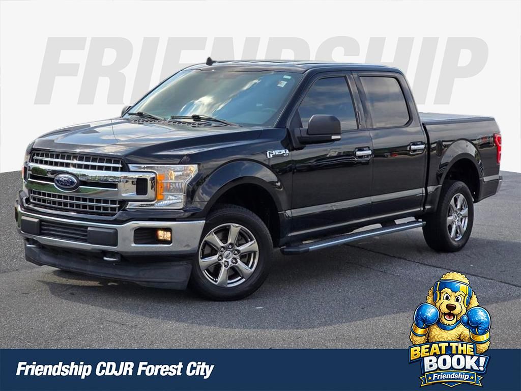 Black Metallic 2019 Ford F-150 Pickup Truck Four-Wheel Drive Automatic