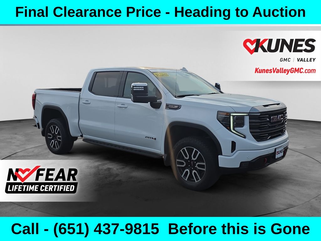Summit White 2024 GMC Sierra 1500 Pickup Truck Four-Wheel Drive Automatic