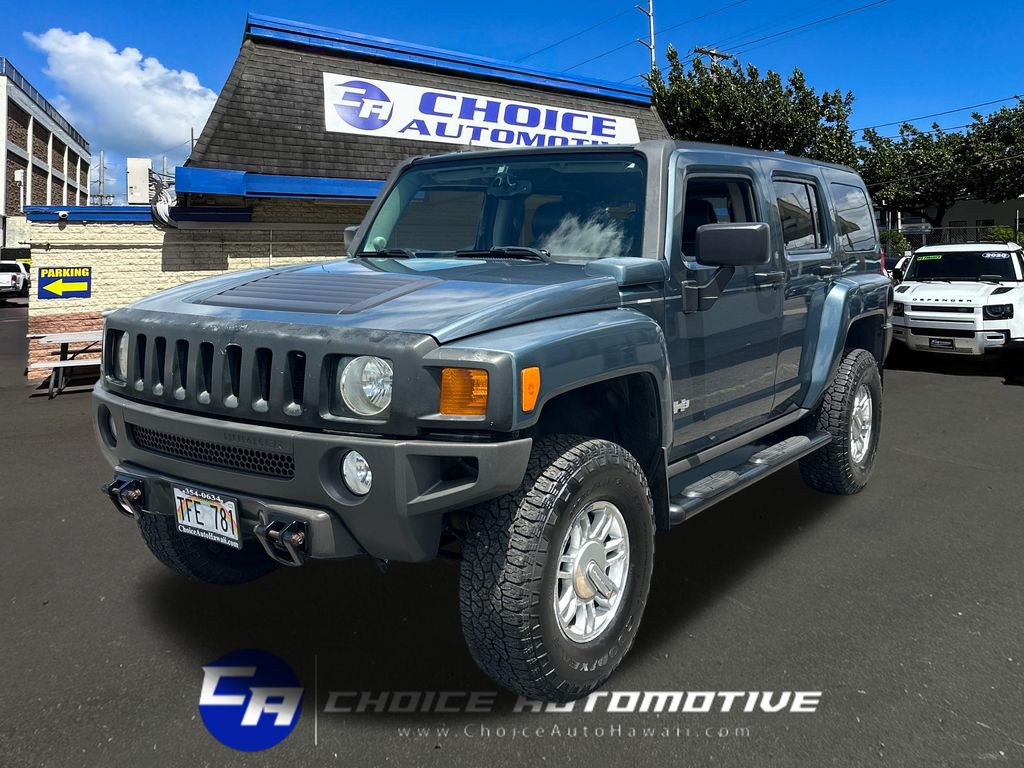 Slate Blue Metallic 2007 Hummer H3 SUV / Crossover 4-Speed Automatic Overdrive