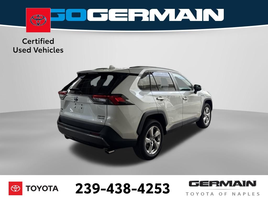 Certified Used 2021 White Toyota Limited image 8