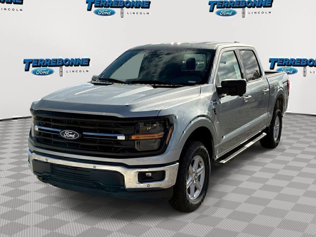 Iconic Silver Metallic 2026 Ford F-150 Pickup Truck Four-Wheel Drive Automatic
