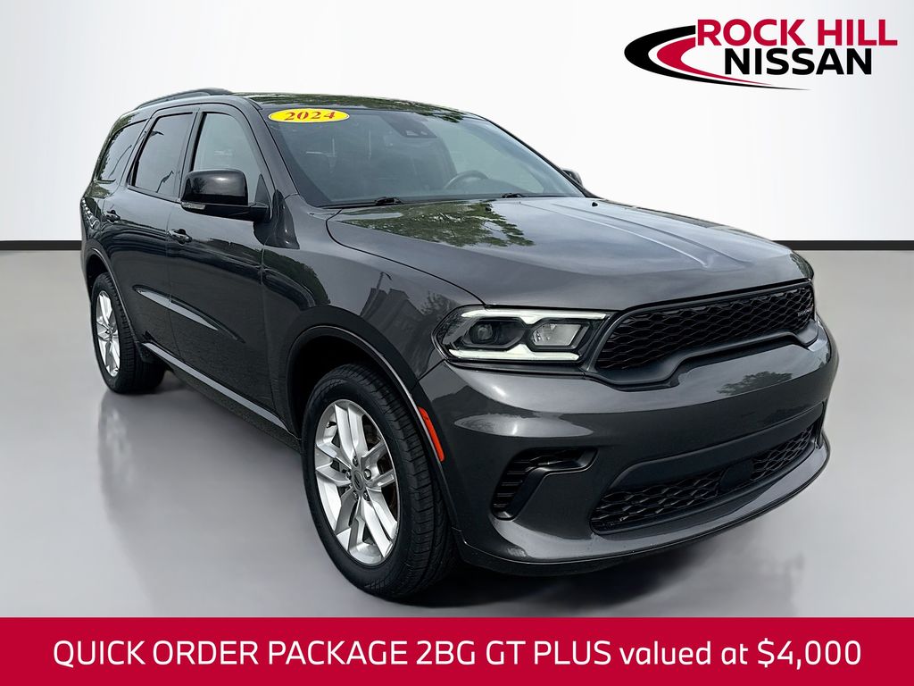 Vapor Gray 2024 Dodge Durango GT Plus AWD SUV / Crossover All-Wheel Drive 8-Speed Automatic