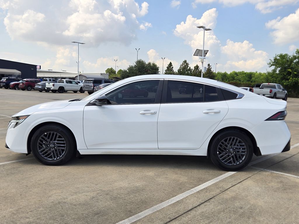 2026 Nissan Sentra SV White at South Houston Nissan