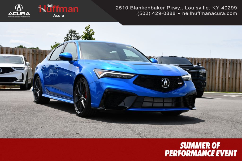 Double Apex Blue Pearl 2026 Acura Integra Sedan Front-Wheel Drive 6-Speed Manual