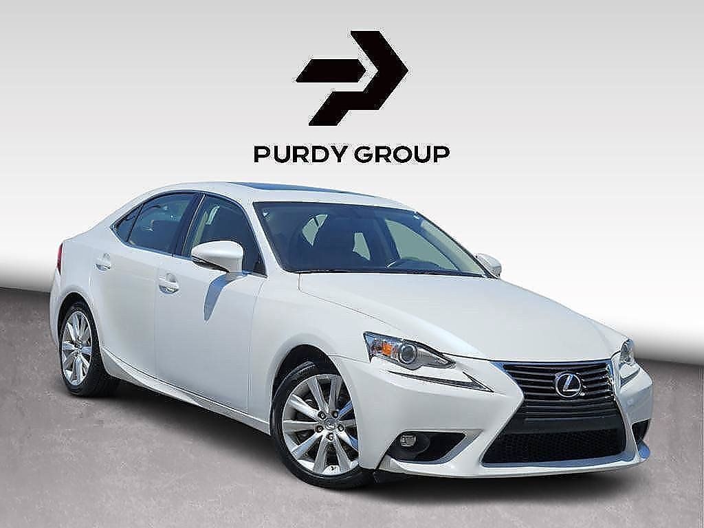 White Pearl 2016 Lexus IS Sedan Rear-Wheel Drive 8-Speed Automatic