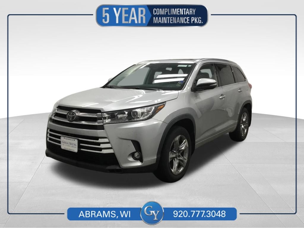 Celestial Silver Metallic 2019 Toyota Highlander SUV / Crossover All-Wheel Drive 8-Speed Automatic